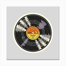 Vinyl Record 2 Canvas Print