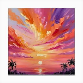 Sunset 13 Canvas Print