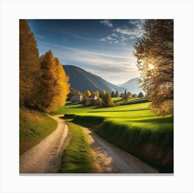 Country Road 42 Canvas Print