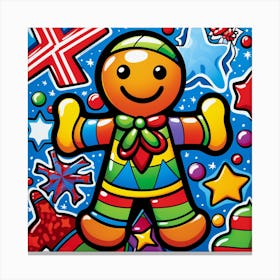 Gingerbread Man 2 Canvas Print