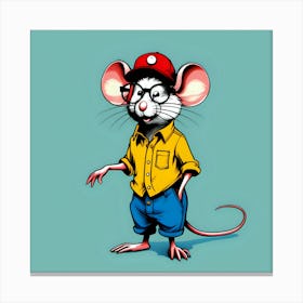 Mr Rat Canvas Print