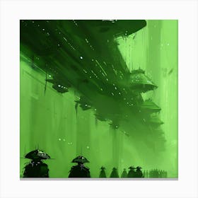 Futuristic Cityscape 5 Canvas Print