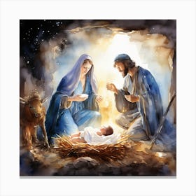 Christmas Origins Canvas Print