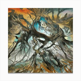 Tree Of Life 7 Canvas Print