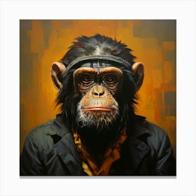 Chimpanzee 2 Canvas Print