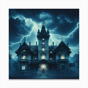 Haunted House 12 Canvas Print