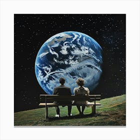 Earth In The Sky Canvas Print