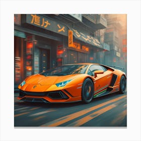 Lamborghini 1 Canvas Print