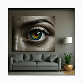 Eye Canvas Art Canvas Print