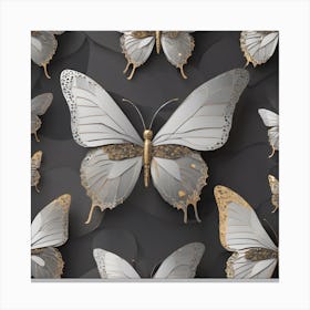 Butterfly Wall Art Canvas Print