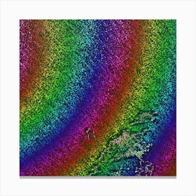 Rainbow Swirl Canvas Print