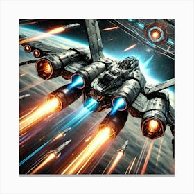 Valkyrie Class Assault Fighter Canvas Print