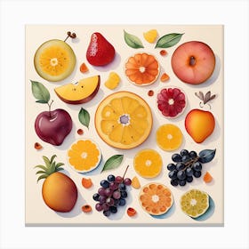 Vibrant Harvest Canvas Print