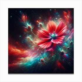 Abstract Flower 4 Canvas Print