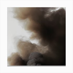 Smoking Canvas Print