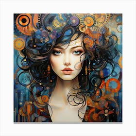 Beautiful Women Series 1 Canvas Print