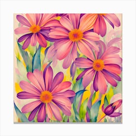 Daisies Canvas Print