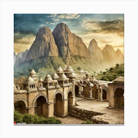 Firefly The Behavior Of The People In The Indus Valley Civilization Is Inferred From Archaeological (1) Canvas Print