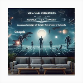 Google X Canvas Print