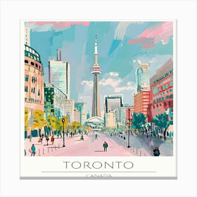 Toronto Cityscape Canvas Print