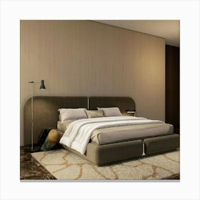 Modern Bedroom Canvas Print