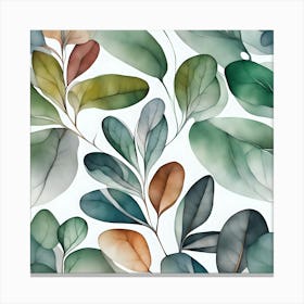 Tropical wall art Canvas Print