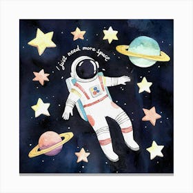 Astronaut Canvas Print