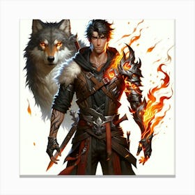 Ronan Ashheart Full Body Canvas Print