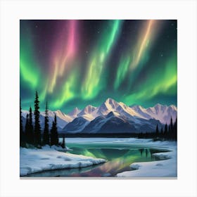 Aurora Borealis 193 Canvas Print