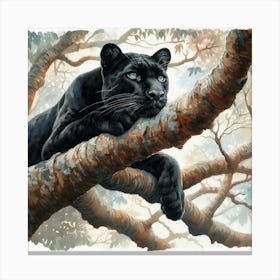 Black Panther 1 Canvas Print