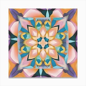 3D Kaleidoscope (3) Canvas Print