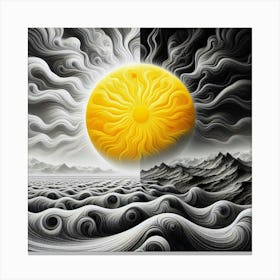 Sun In The Sky 1 Canvas Print