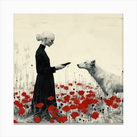 Preaching To Animals XV Canvas Print