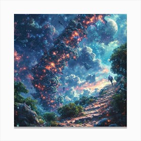 Starry Sky Canvas Print