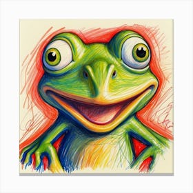 Frog! 22 Canvas Print