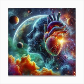 Heart Of The Universe 4 Canvas Print