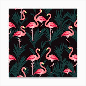 Flamingos 3 Canvas Print