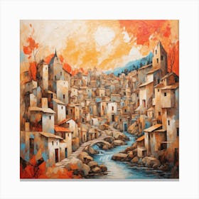 Rural Art Canvas Print