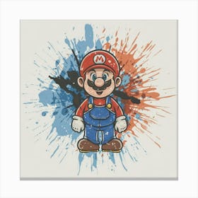 Super Mario Canvas Print