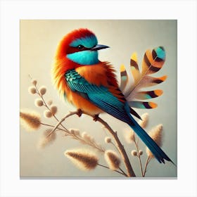 Colorful Bird 9 Canvas Print