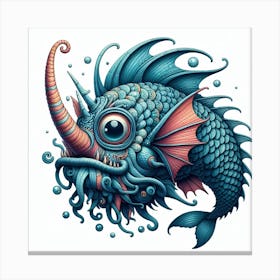Fantastic fish Canvas Print