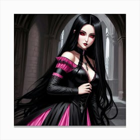 The Vampire Countess Canvas Print