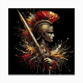 Spartan Warrior 4 Canvas Print