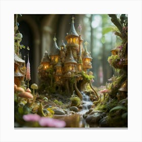 Fairytale Castle 3 Canvas Print
