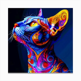 Kitty Queen - Cat Breeds Canvas Print