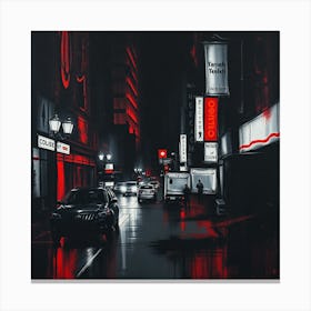 Night In Toronto Canvas Print