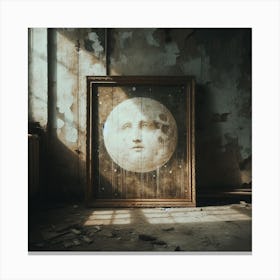 The other side of the moon Canvas Print