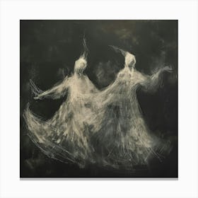 Two Dancers 2 Canvas Print