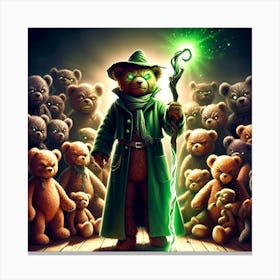 Teddy Bears 8 Canvas Print