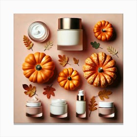 Autumn Beauty Products Canvas Print